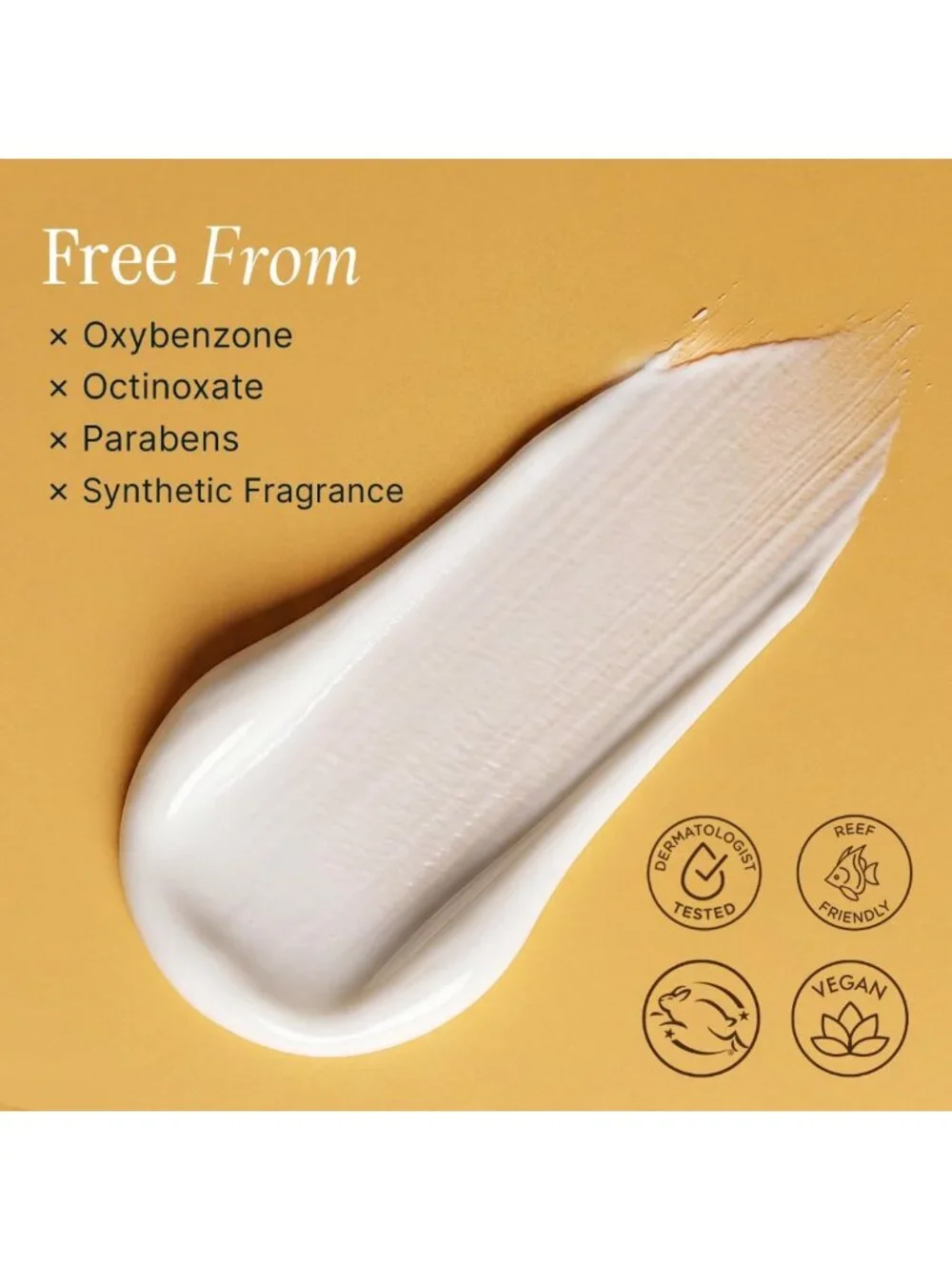 SPF 50 Mineral Zinc Oxide Sunscreen - Reef Safe, Organic, Non-Toxic for Kids